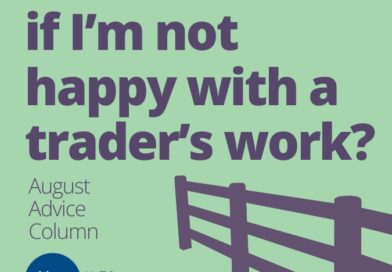 August Advice Column: Problems with a trader